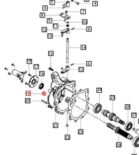 Mahindra Tractor Oil Level Window Sight Glass 006512689U91 Mahindra