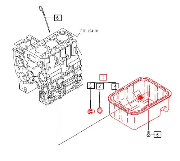 Mahindra Tractor Oil Pan Mahindra
