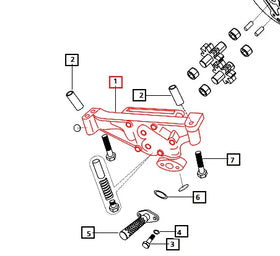 Mahindra Tractor Oil Pump 006046228H01 Mahindra Direct Parts