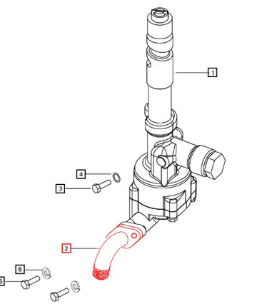Mahindra Tractor Oil Pump Screen 006027394B1 Mahindra Direct Parts