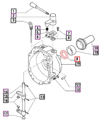 Mahindra Tractor Oil Seal - 025150 006500719C1 Mahindra Direct Parts