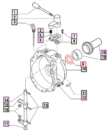 Mahindra Tractor Oil Seal - 025150 006500719C1 Mahindra Direct Parts