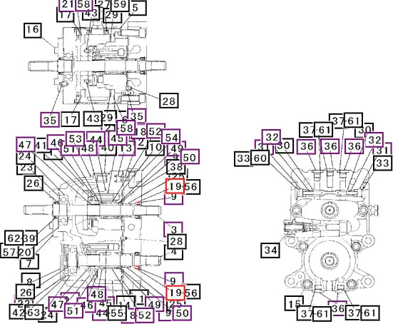 Mahindra Tractor Oil Seal 19571301330 Mahindra Direct Parts