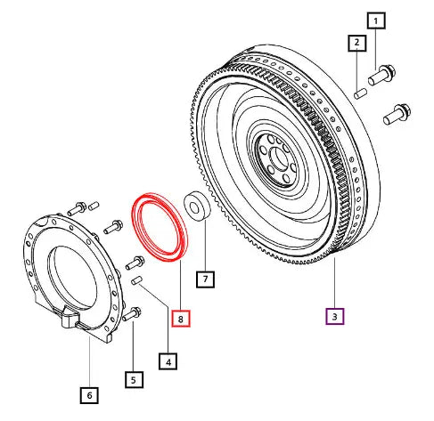 Mahindra Tractor Oil Seal 1l 93x120x12.00 006003835C1 Mahindra Direct Parts