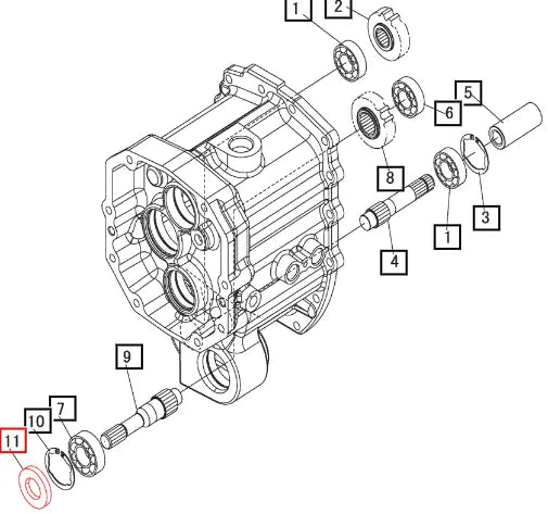 Mahindra Tractor Oil Seal 26821671000 Mahindra Direct Parts