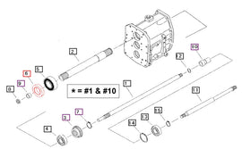 Mahindra Tractor Oil Seal 8401035508 Mahindra Direct Parts