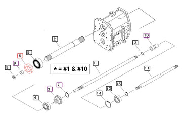 Mahindra Tractor Oil Seal 8401035508 Mahindra Direct Parts