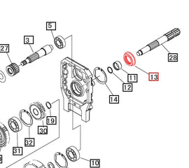Mahindra Tractor Oil Seal 8412406213 Mahindra Direct Parts