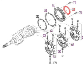 Mahindra Tractor Oil Seal E550004464 Mahindra Direct Parts