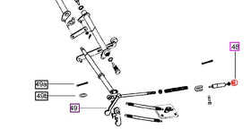 Mahindra Tractor Oil Seal - Hydraulic Draft Link Plunge 001127793R91 Mahindra Direct Parts