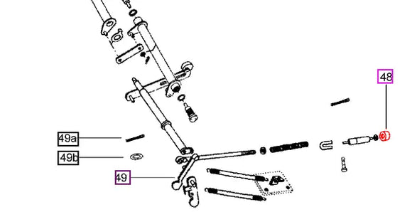 Mahindra Tractor Oil Seal - Hydraulic Draft Link Plunge 001127793R91 Mahindra Direct Parts