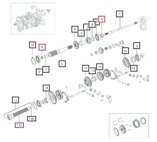 Mahindra Tractor Oil Seal Retainer Clutch Release Bearing 006505641D1 Mahindra Direct Parts