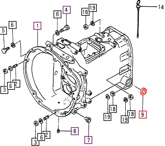 Mahindra Tractor Oil Seal (d) (d25356) V7441253506 Mahindra Direct Parts