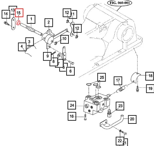 Mahindra Tractor Oil Seal (d) (for Hydraulic Housing) V7421162404 Mahindra Direct Parts