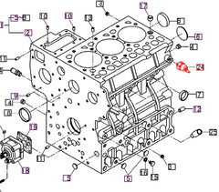 Mahindra Tractor Oil Pressure Switch E5500-39013
