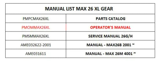 Mahindra Tractor Operator's Manual PMOMMAX26XL Mahindra Direct Parts