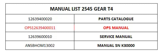 Mahindra Tractor Ops Manual OPS12639400011 Mahindra Direct Parts