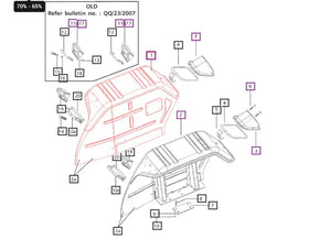 Mahindra Tractor Outer Fender Right Hand RH Mahindra Direct Parts