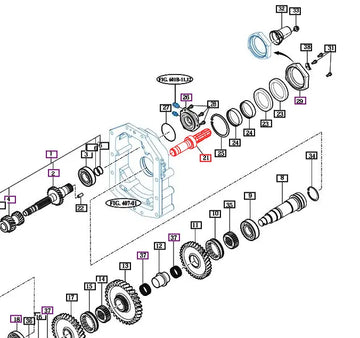 Mahindra Tractor PTO 540 / 1000 Shaft 18712630061 Mahindra
