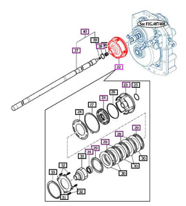 Mahindra Tractor PTO Clutch 15892612000 Mahindra Direct Parts