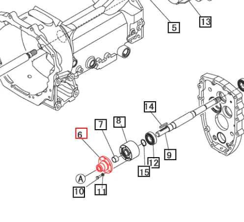 Mahindra Tractor PTO Clutch Flange 19021757000 Mahindra Direct Parts