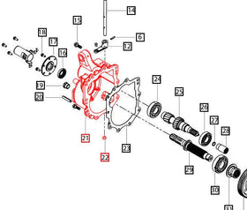 Mahindra Tractor PTO Housing 006518349U1 Mahindra Direct Parts