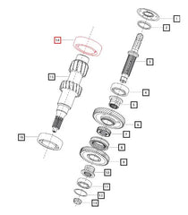 Mahindra Tractor Bearing 6308 006507711D1