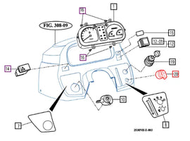 Mahindra Tractor PTO On / Off Control Switch 21124481000 Mahindra