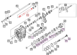Mahindra Tractor PTO Shaft 19571277000 Mahindra Direct Parts