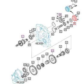 Mahindra Tractor PTO Shaft Retainer Housing 19022600042M Mahindra