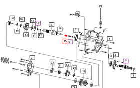 Mahindra Tractor PTO Shaft Spring 000016502P04 Mahindra Direct Parts