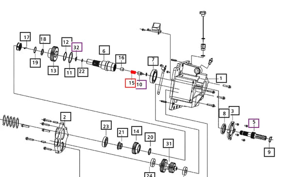 Mahindra Tractor PTO Shaft Spring 000016502P04 Mahindra Direct Parts