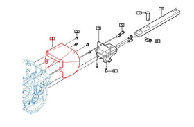Mahindra Tractor PTO Shield / Shroud 11105201010GB Mahindra