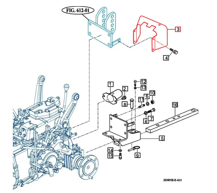 Limited Availability) Mahindra Tractor PTO Shield / Shroud