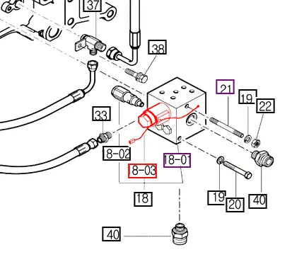 Mahindra Tractor PTO Solenoid 14725182210 Mahindra Direct Parts