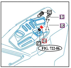 Mahindra Tractor PTO Switch 19156464300 Mahindra