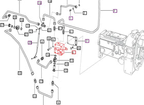 Mahindra Tractor PTO Valve Assembly E007200952E91 Mahindra Direct Parts