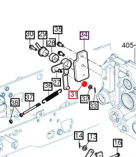 Mahindra Tractor Pedal Bearing 14722310060 Mahindra Direct Parts