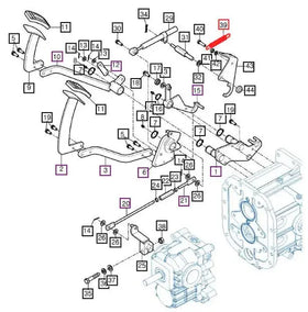 Mahindra Tractor Pedal Return Spring Mahindra
