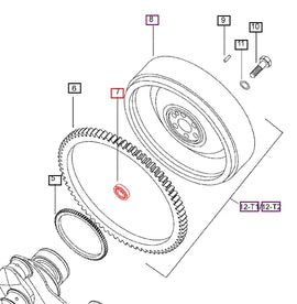 Mahindra Tractor Pilot Bearing 000010745P03 Mahindra Direct Parts