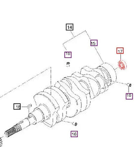 Mahindra Tractor Pilot Bearing 0812106001 Mahindra Direct Parts
