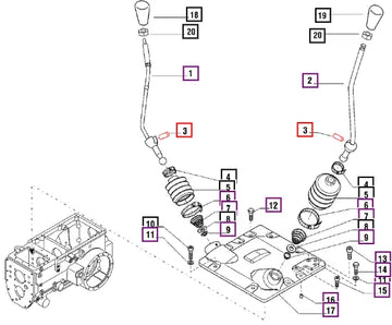 Mahindra Tractor Pin 006500504C1 Mahindra Direct Parts