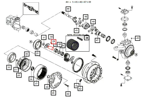 Mahindra Tractor Pin 006506186C1 Mahindra Direct Parts
