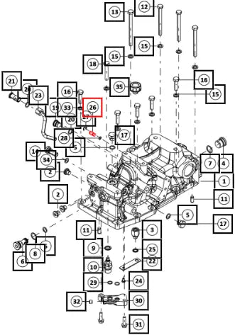Mahindra Tractor Pin 007221654N01 Mahindra Direct Parts