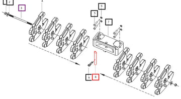 Mahindra Tractor Pin 007900005D1 Mahindra Direct Parts