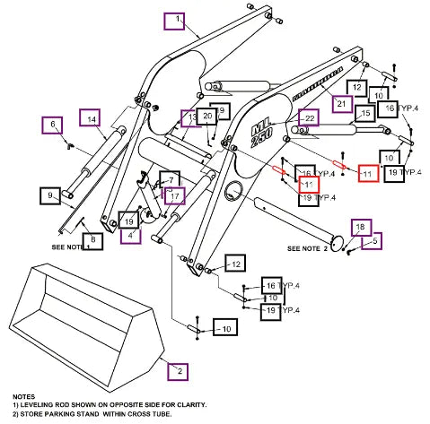 Mahindra Tractor Pin 1.250 Dia. X 5.000 Long BUH112955 Mahindra Direct Parts