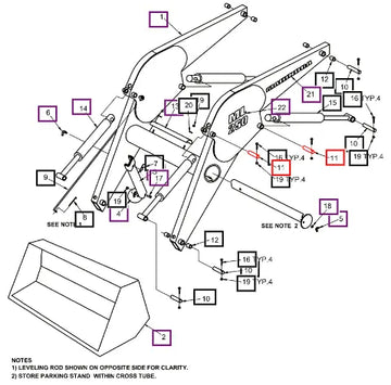Mahindra Tractor Pin 1.250 Dia. X 5.000 Long BUH112955 Mahindra Direct Parts