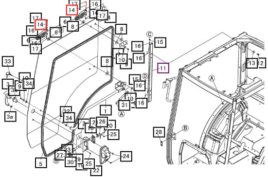 Mahindra Tractor Pin 10446072000 Mahindra Direct Parts
