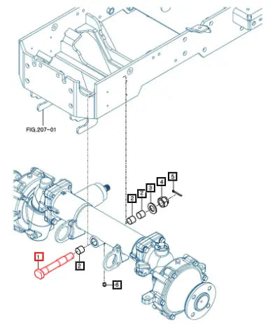 Mahindra Tractor Pin 11614060010 Mahindra Direct Parts