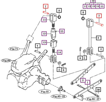 Mahindra Tractor Pin 12505243500 Mahindra Direct Parts
